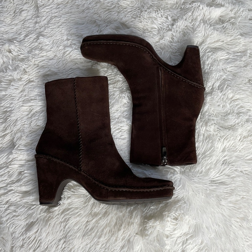 Paolo Dark Brown Ankle Boots
